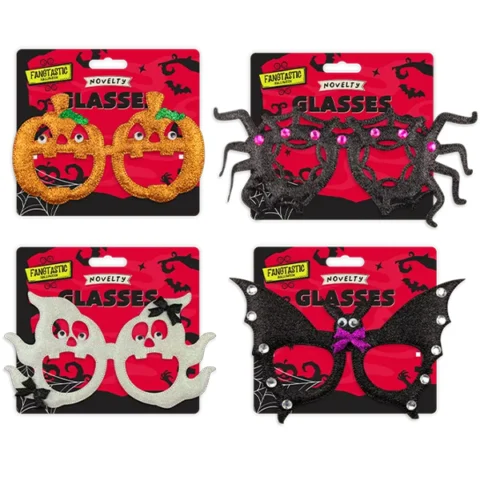 Halloween Novelty Glasses Assorted