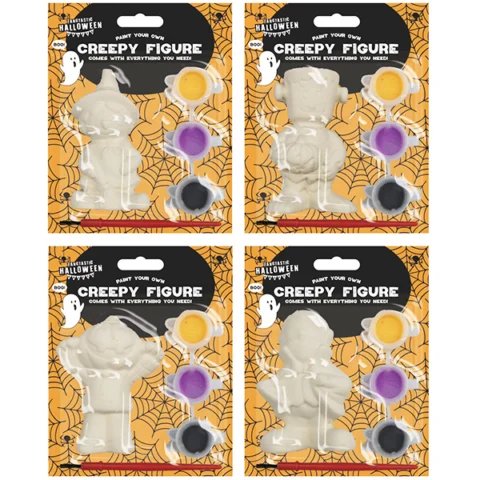 Halloween Paint Your Own Figure Kit Assorted