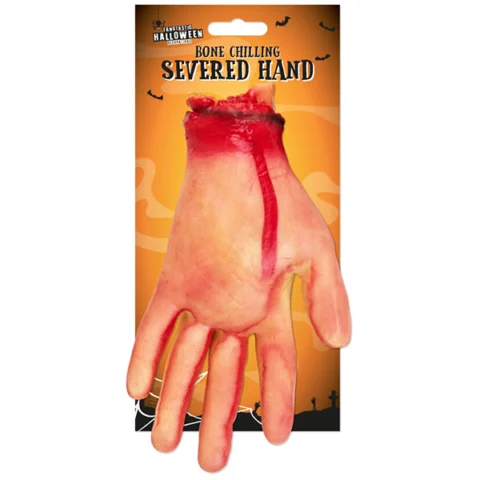 Halloween Severed Bloody Hand Prop 19cm
