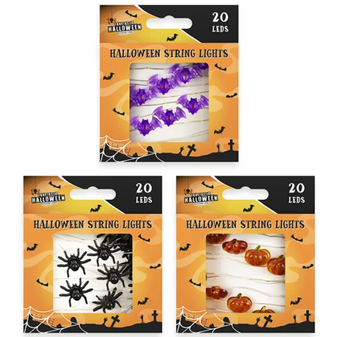 Halloween String Lights 200cm Assorted