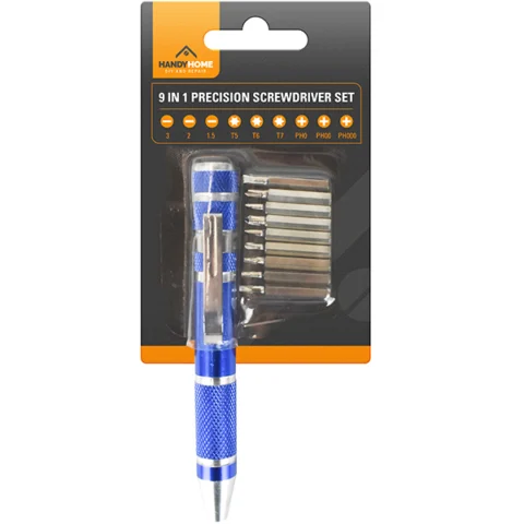 Handy Homes 9-In-1 Precision Screwdriver Set