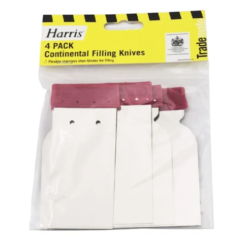 Harris Continental Stainless Steel Filling Knives 4 Pack