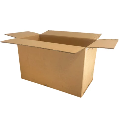 Heavy Duty Plain Double Wall Cardboard Box (Used) 71.5cm X 38cm X 45.5cm