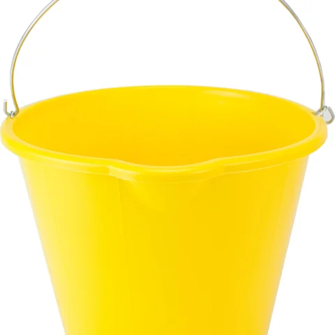 Heavy Duty Yellow Builders Bucket 14L