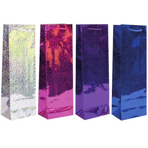 Holographic Gift Bag Bottle