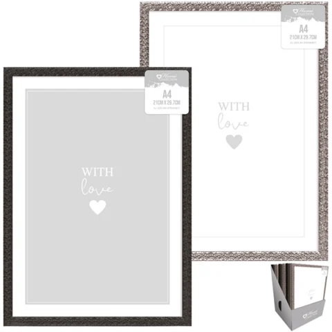 Home Collection A4 Devon Photo Frame Assorted Colours