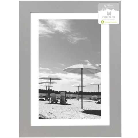 Home Collection A4 Nottingham Grey Photo Frame 21cm X 29.7cm