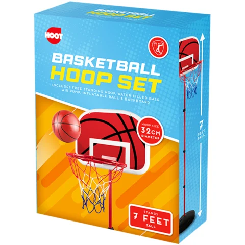 Hoot 7ft Basketball Hoop Set