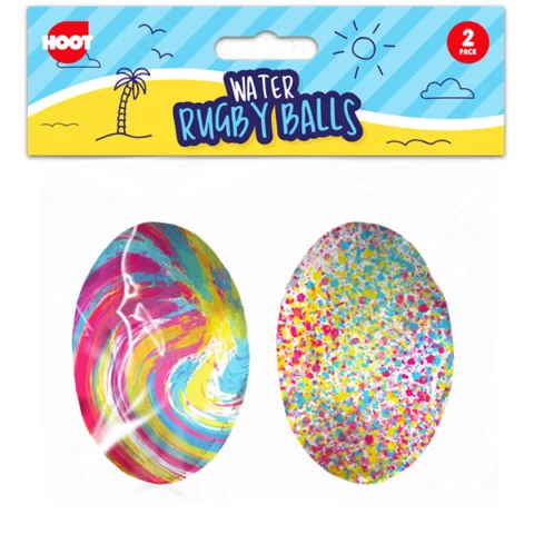 Hoot Assorted Water Rugby Balls 2 Pack