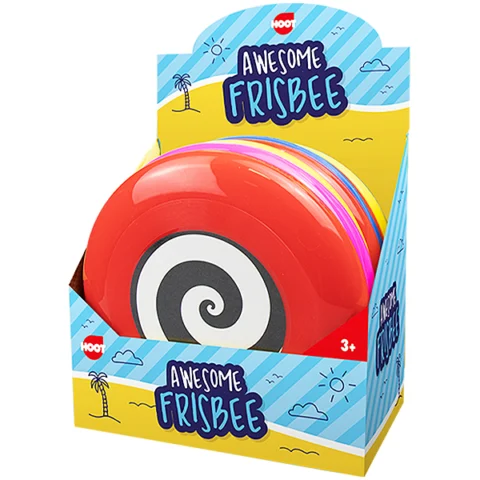 Hoot Awesome Frisbee Assorted Colours