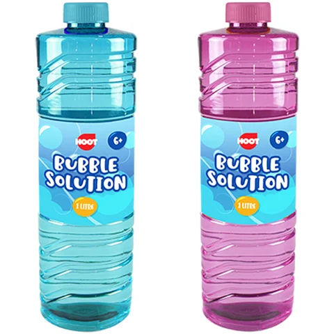 Hoot Bubble Solution 1L Assorted Colours