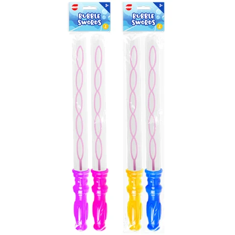 Hoot Bubble Swords Assorted Colour 2 Pack