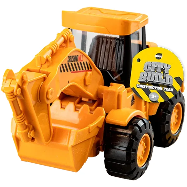 Hoot City Build Construction Team Engineering Trucks Assorted