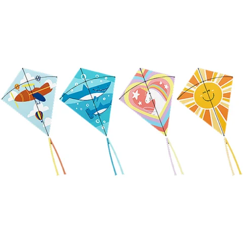 Hoot Diamond Printed Kite Assorted