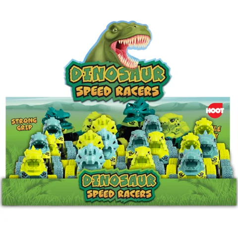 Hoot Dino Speed Racer Assorted Colours