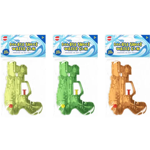 Hoot Double-Shot Water Gun Assorted Colours