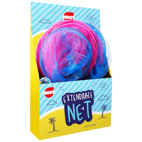 Hoot Extendable Net 65cm Assorted Colours