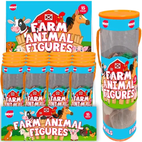 Hoot Farm Animal Figures 15 Pack