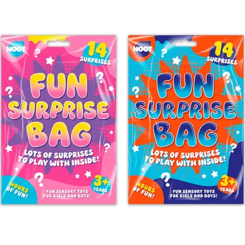 Hoot Fun Surprise Party Bag 14 Pack Assorted