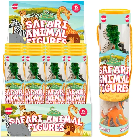 Hoot Safari Animal Figures 15 Pack