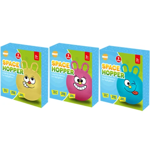 Hoot Space Hopper 7pc Assorted Colours