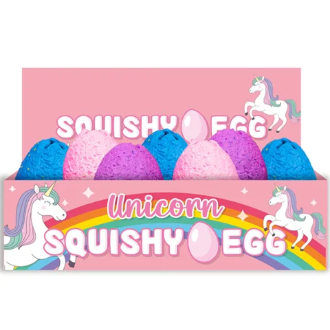 Hoot Squishy Unicorn Egg Assorted