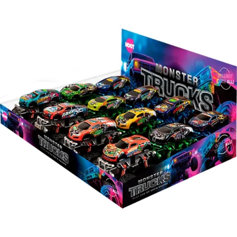 Hoot Stunt Metal Monster Trucks Assorted
