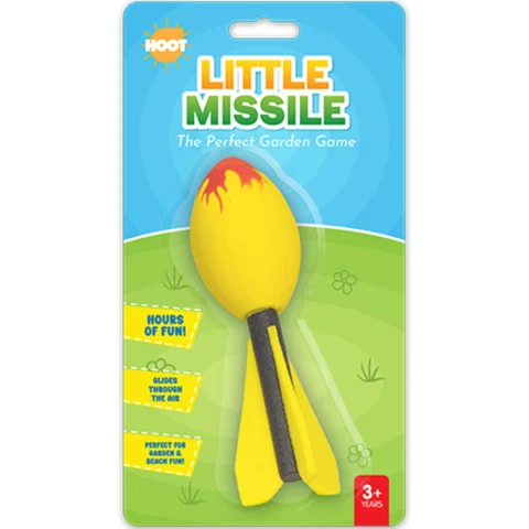 Hoot Summer Throw Little Missile 17cm X 6cm