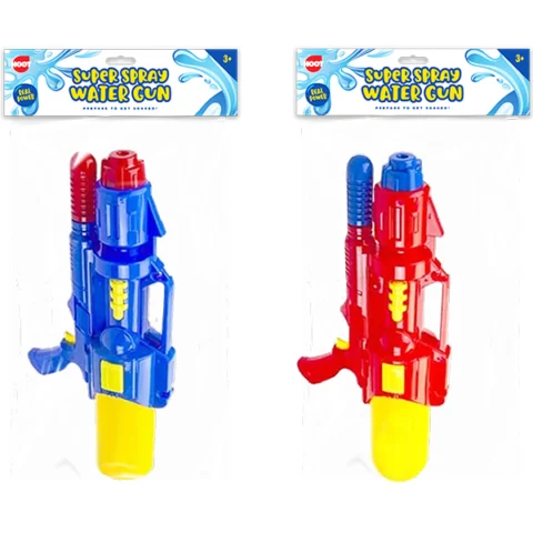 Hoot Super Spray Water Gun Assorted Colours