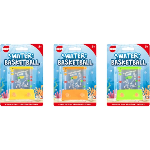 Hoot Water Basketball Game Set Assorted Colours