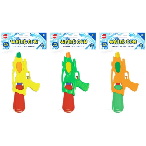 Hoot Water Pistol Gun 31cm Assorted Colours
