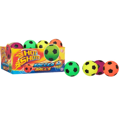 Hot Shots High Bounce Soccer Ball Assorted Colours