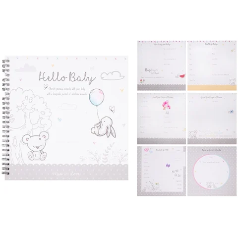 Hugs & Kisses Baby Record Book