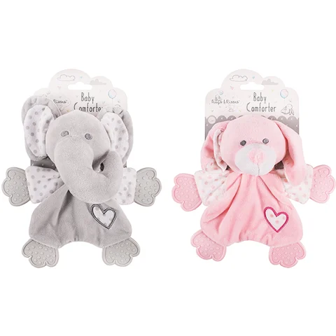 Hugs & Kisses Plush Comfort Toy Assorted