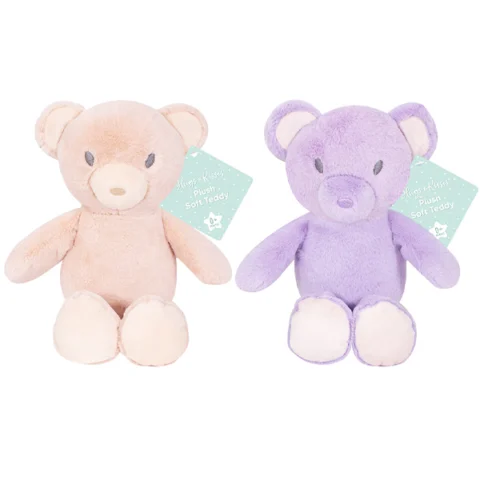 Hugs & Kisses Plush My First Teddy Assorted