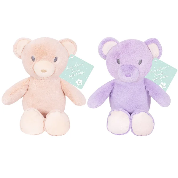 Hugs & Kisses Plush My First Teddy Assorted