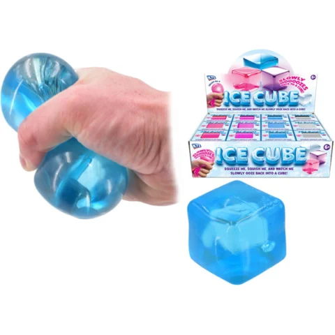 Ice Cube Squish Toy Assorted Colours