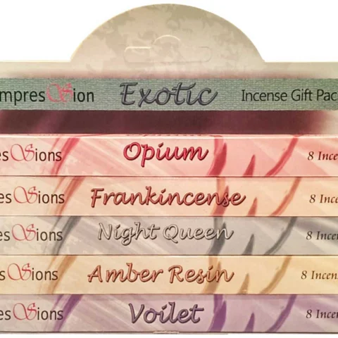 Impressions Incense Square Variety Pack Exotic