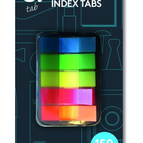 Index Tabs Assorted Colours