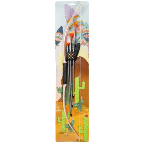 Indian Archery Bow & Arrow Set 5pc