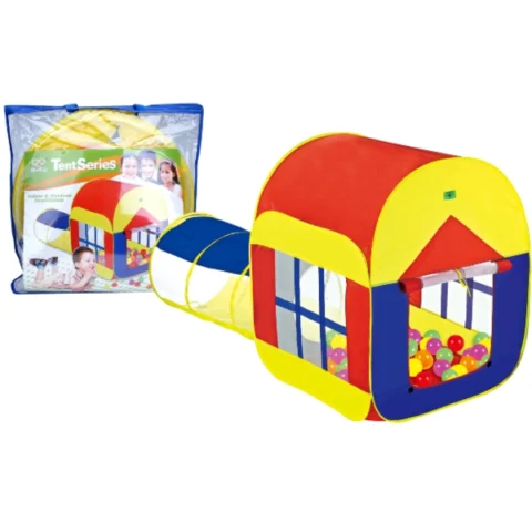 Indoor & Outdoor Play Tent With Tunnel