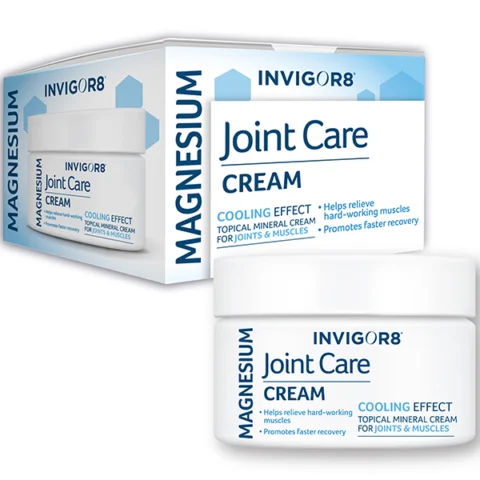 Invigor8 Magnesium Cooling Effect Joint Care Cream 100ml