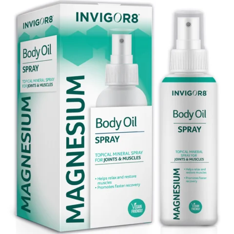 Invigor8 Magnesium Original Body Oil Topical Mineral Spray 100ml