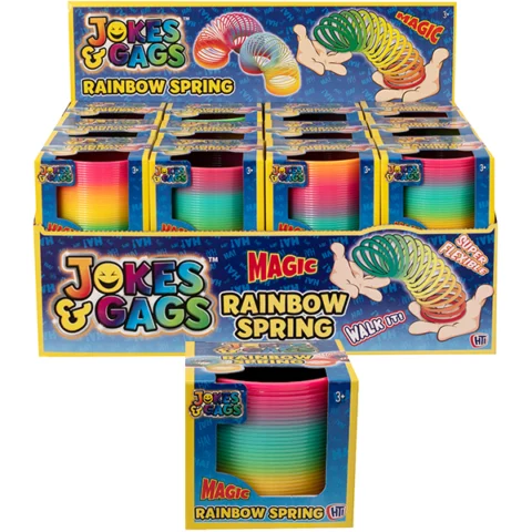 Jokes & Gags Magic Rainbow Spring Assorted Colours