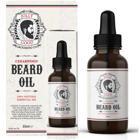 Jolly Good Grooming Co Cedarwood Beard Oil 30ml