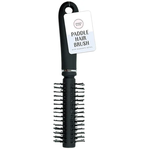 Jones & Co Diamante Paddle Hair Brush