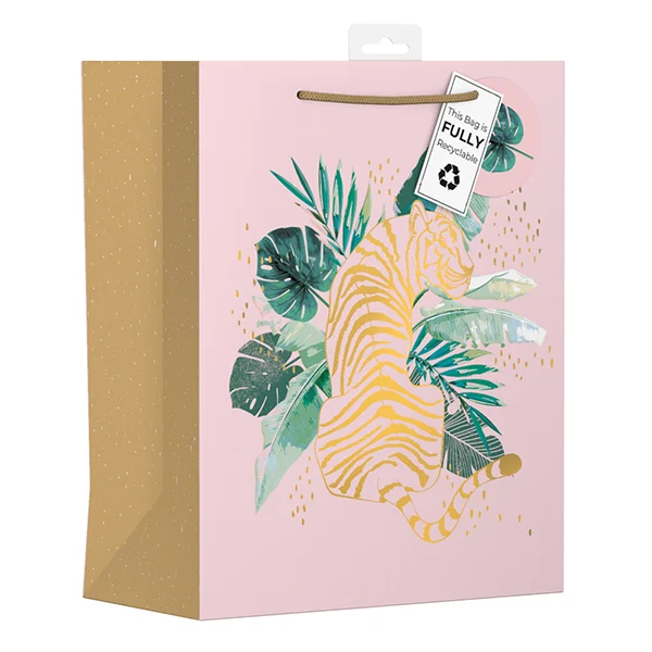 Jungle Tiger Gift Bag Large