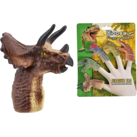 Jurassic Era Dinosaur Finger Puppets 5 Pack
