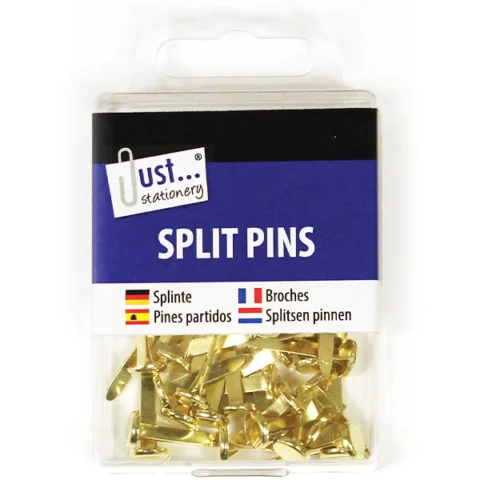 Just Stationery Brass Split Pins