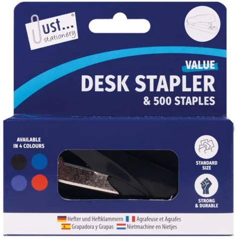 Just Stationery Desktop Stapler Set